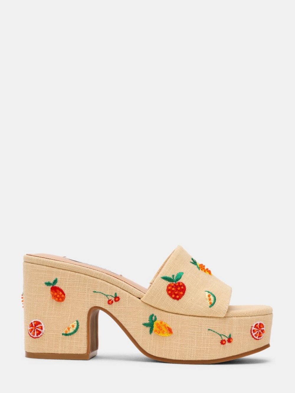Steve Madden Trippy Heeled Sandal - Fruit Multi - Size 6.5
